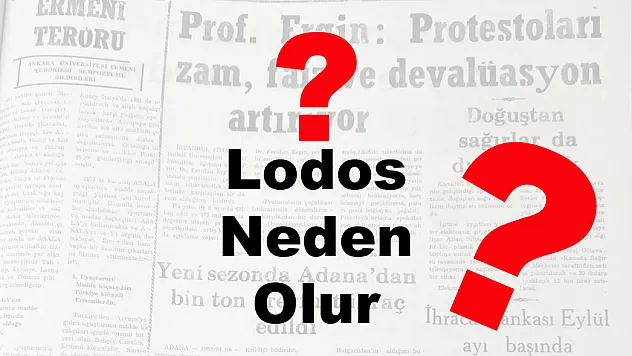 Lodos Neden Olur?