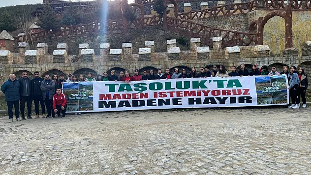 Maçta Büyük Mesaj… Madene Hayır