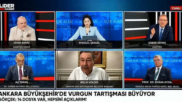 Melih Gökçek ve Şaban Sevinç Arasında Servet Tartışması