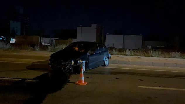 Metrelerce Sürüklenen Araçta Kazayı Sıyrık Bile Almadan Atlattılar