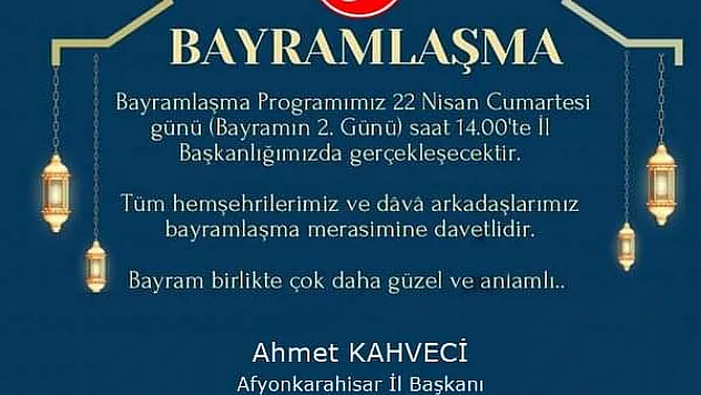 MHP’de bayramlaşma 2’nci gün