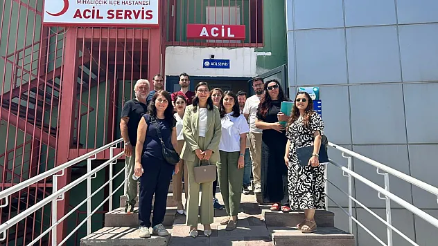 Mihalıççık'taki Sağlık Tesislerine Kapsamlı Ziyaret