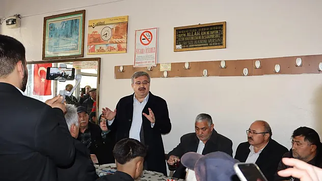 “Millete hizmet ustalık ister, Bolvadin bizimle”