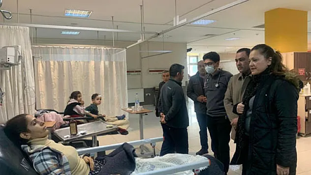 Milletvekili Köksal, yaralıları ziyaret etti