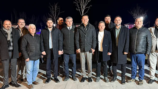 Milletvekili Nebi Hatipoğlu Mahmudiye'de Muhtarlarla Buluştu