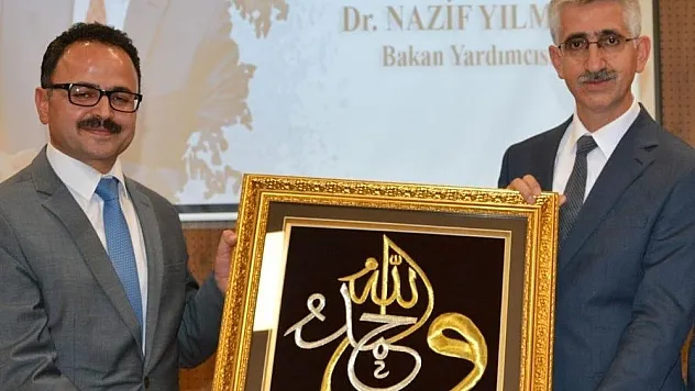 Milli Eğitim Bakan Yardımcısı Dr. Yılmaz Gediz'i ziyaret etti