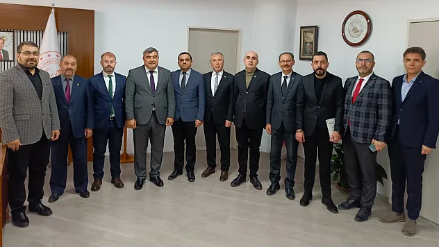 Milli Eğitimde Plaket Töreni Yapıldı