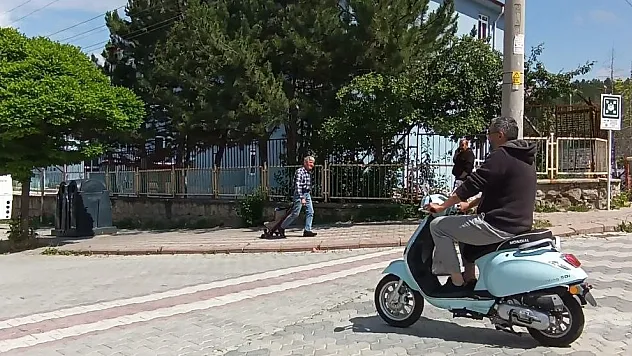 Motosiklet sürücüsünün sınav duyarlılığı