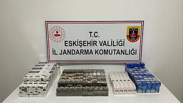 Motosiklet Üzerinde Bin 100 Kaçak Sigara Ele Geçirildi