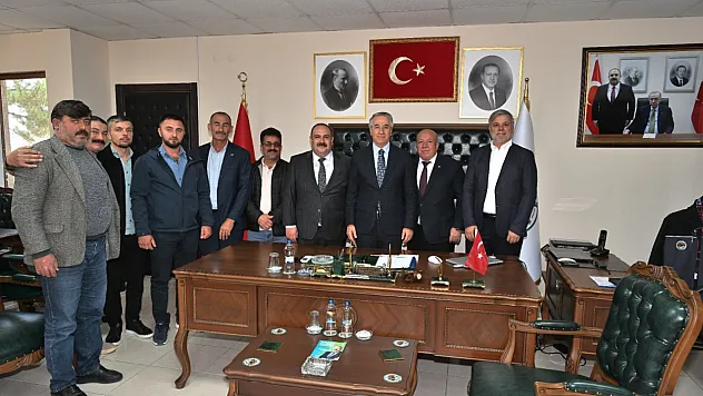 Mücahit Yanılmaz'dan Başkan Hamamcı'ya Ziyaret