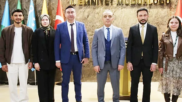 Müdür Erol, Yeşilay Derneği Yönetimini Kabul Etti