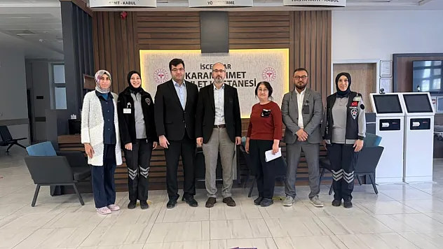 Müdür Öztürk, İscehisar Devlet Hastanesini Personeli Dinledi