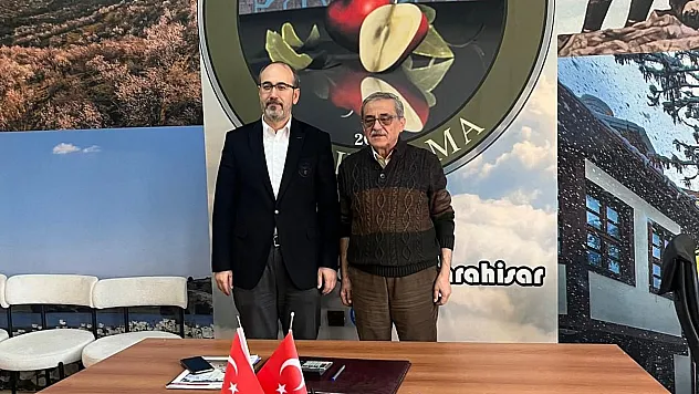 Müdür Öztürk'ten, Başkan Öztürk'e Ziyaret