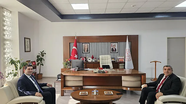 Müdür Sünnetci'den, Müdür Çelikbaş'a Ziyaret