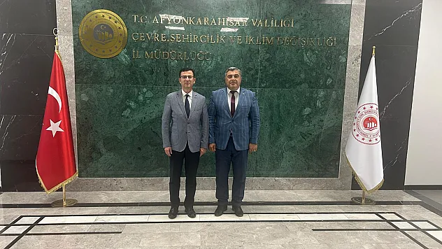 Müdür Sünnetci, Müdür Karayol'u Ziyaret Etti
