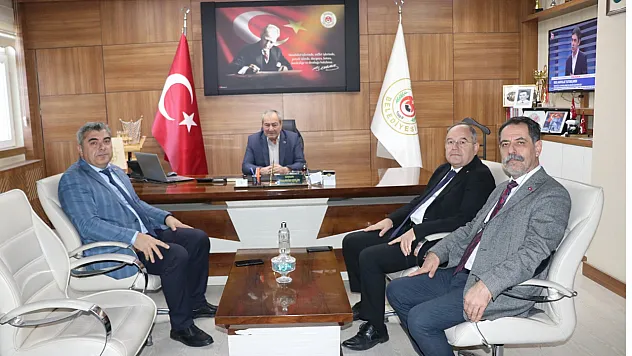 Müdür Sünnetci, Susuz'da Temaslarda Bulundu