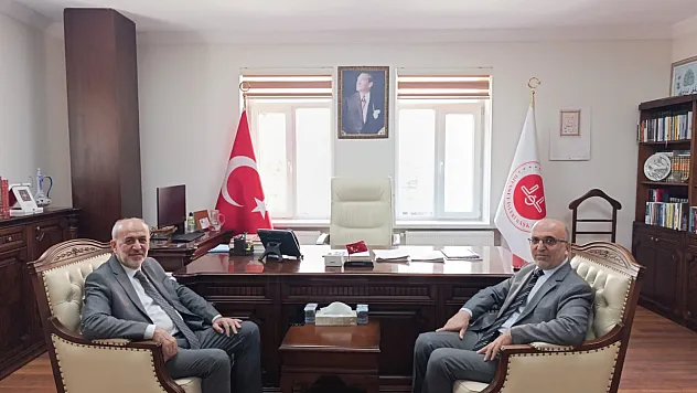Müftü İmamoğlu, Isparta Müftüsünü Ağırladı
