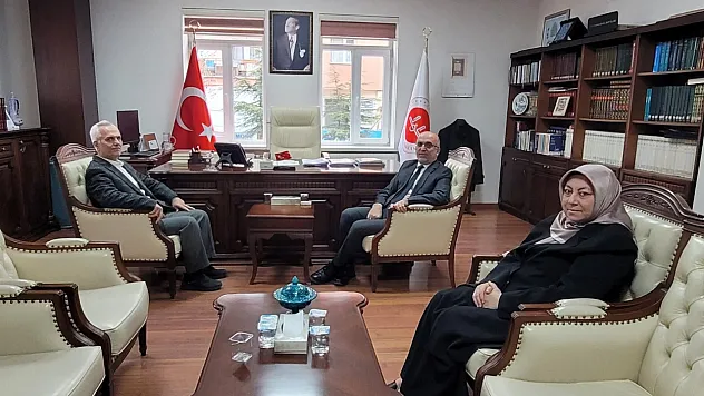 Müftü İmamoğlu'na Eski Mesai Arkadaşından Ziyaret