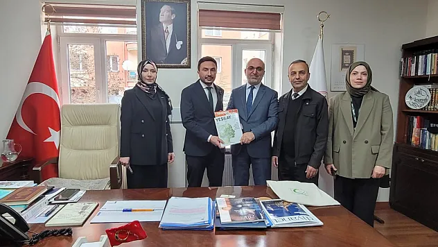 Müftü İmamoğlu, Yeşilay Şubesini Kabul Etti