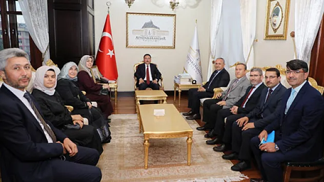 Müftü Kazancı’dan Vali Çiçek’e ziyaret