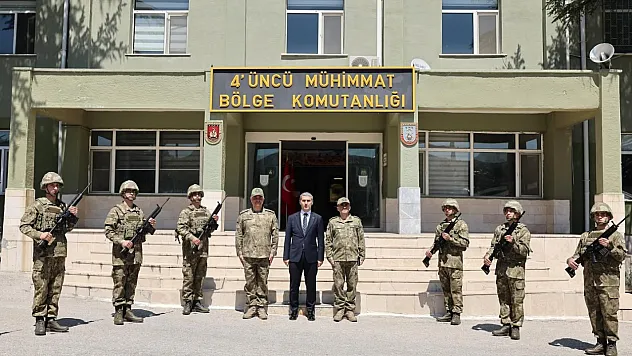 Mühimmat Şehitlik Anıtı'nda Şehitlerimizin Ruhuna Dua Edildi