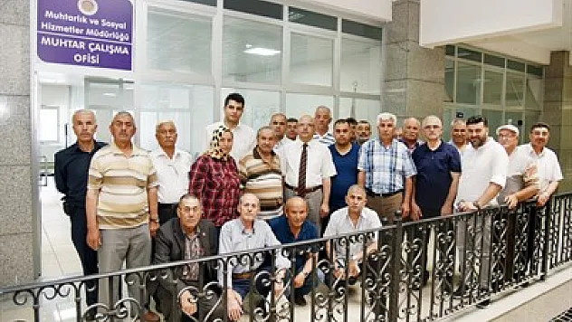 Muhtar Çalışma Ofisi ile etkin hizmet