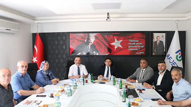 Muhtarlar AFJET zammını görüştü