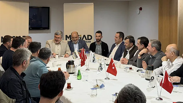MÜSİAD Ali Özkaya'yı Konuk Etti
