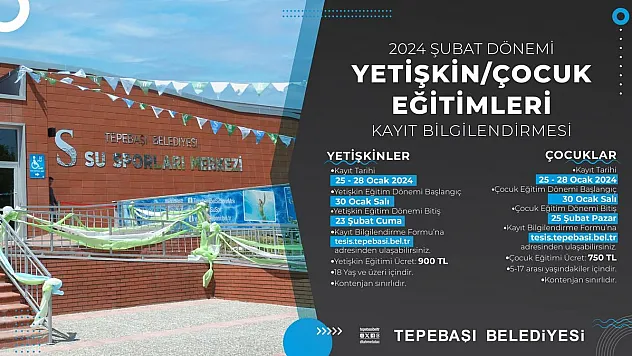 Mustafa Kemal Atatürk Spor Tesisleri'nde Şubat Ayı Kayıtları Başladı