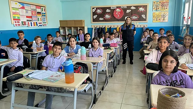 Öğrenciler Güvenli İnternet Ve 112 İhbar Hattı İle Tanıştı
