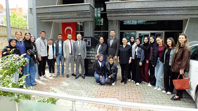 Öğrenciler, Muhasebenin İnceliklerini Ustalardan Öğrendi