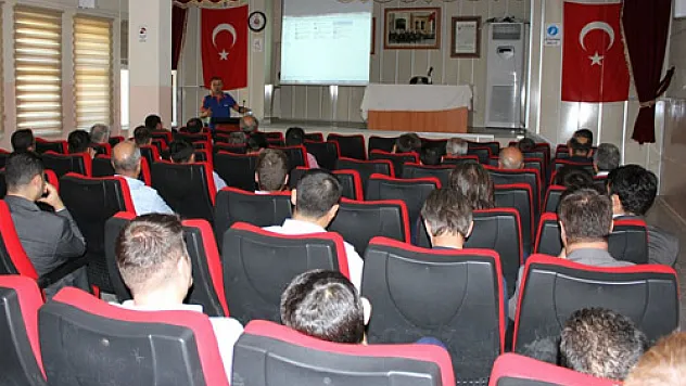 Öğrencilere afet eğitimi verildi