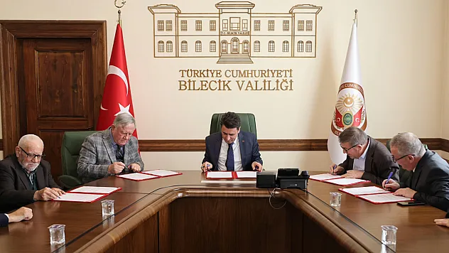 Okul İnşaatı İçin İmzalar Atıldı