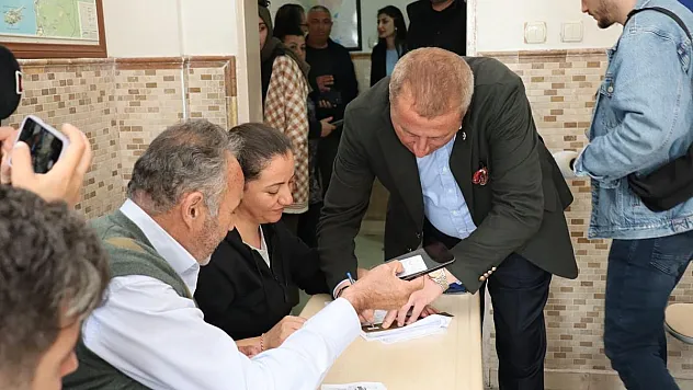 Olgun, Cumhurbaşkanlığı seçiminde oyunu kullandı