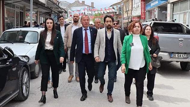 Olgun, Emirdağ'da esnafı dinledi