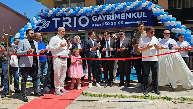 Önce Afyon, Sonra Türkiye, Sonra Dünya TRIO Gayrimenkul Büyük Hedeflerle Açıldı