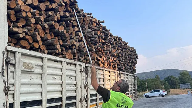 Orman Emvali Taşıyan Araçlara Sıkı Denetim