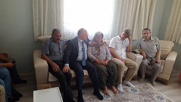Orman Şehidi Tolunay Kocaman'ın Ailesine Anlamlı Ziyaret
