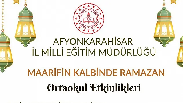 Ortaokullar İçin Ramazan'a Özel Etkinlikler İlan Edildi