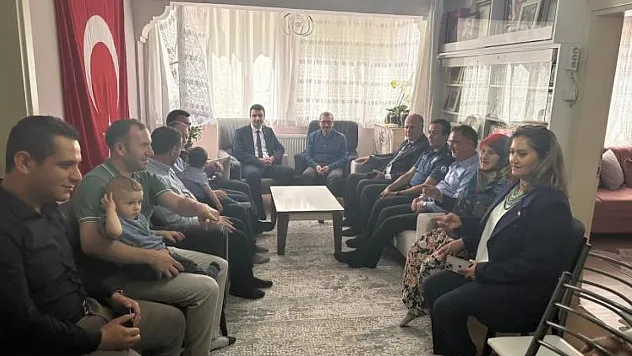Osmaneli'nde Şehit Ailelerine Anlamlı Ziyareti