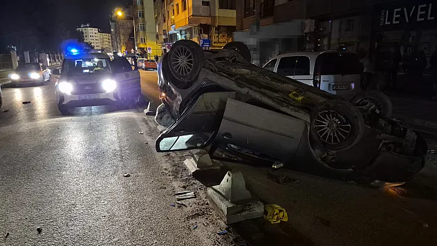 Otomobil Takla Attı: 1 Yaralı