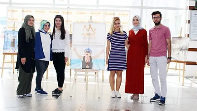 Özdilek Afyon'da anlamlı resim sergisi