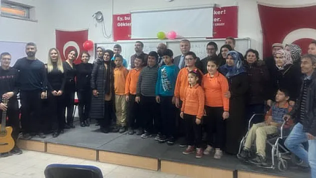 Özel öğrencilerden özel etkinlik
