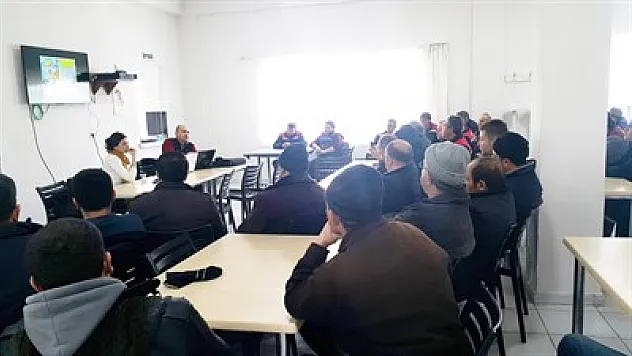 Park ve Bahçeler'e İş Güvenliği eğitimi