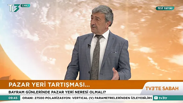 Pazar Yeri Tartışması Sürüyor… Karnıbüyük, TV3'te Anlattı