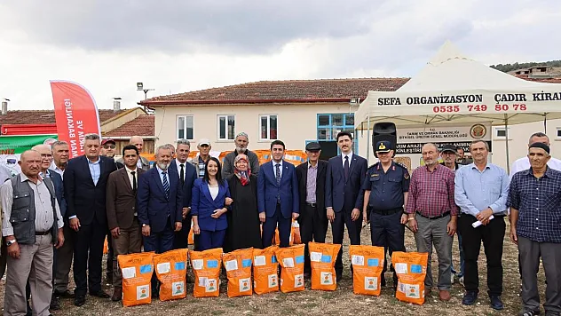 Pazaryeri’nde tohum dağıtım programı