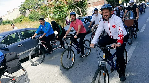 Pedallar sağlık için çevrildi