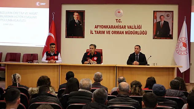 Pestisit Alarmı! Afyon'da Sektöre Önemli Uyarılar