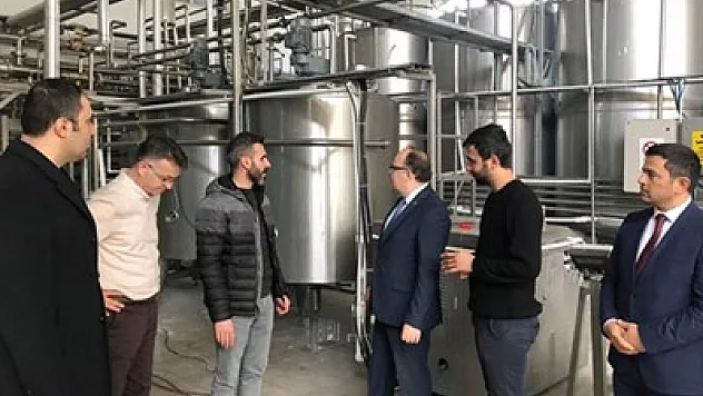 Peynir altı suyu Bolvadin'de işleniyor