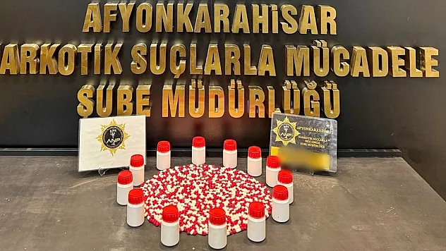Polis 594 Adet Uyuşturucu Hap Ele Geçirdi